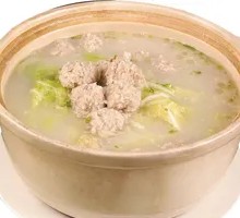 Braised Meatballs in Clay Pot