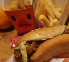 Spicy Chicken Leg Burger