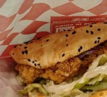 Spicy Chicken Leg Burger