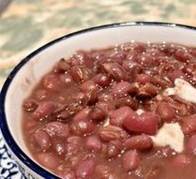 Red Bean Double-Layer Milk Pudding