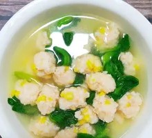 青柠芥味虎虾丸子