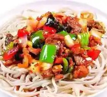 Fried Meat Noodles