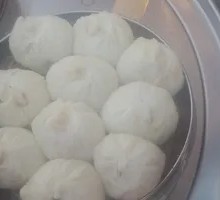 Braised Shiitake and Bok Choy Dumplings