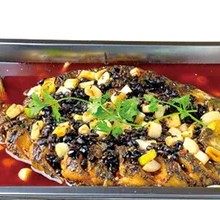 Stir-fried Grass Carp with Fermented Black Beans
