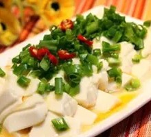 Tofu with Green Onion