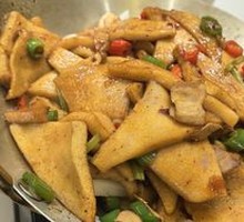 Spicy Pot-Braised Tofu with Leaves