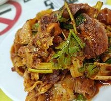 Spicy Beef and Ox Tripe Slices