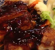 山贼烧鸡排饭