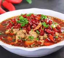 Sichuan Boiled Pork Slices