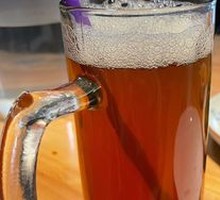 Homemade Plum Syrup Drink