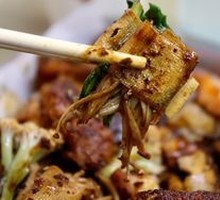 Tofu Skin with Enoki Mushrooms