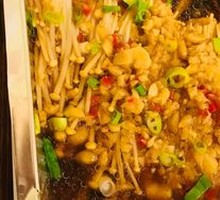 Grilled Enoki Mushrooms in Foil