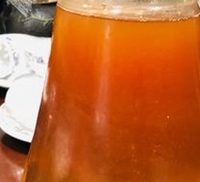 Homemade Plum Syrup Drink