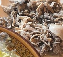 Sautéed Lamb with Water-Blanched Vegetables