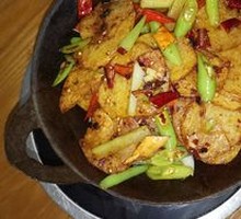 Spicy Potatoes in Dry Pot