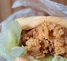 Spicy Chicken Leg Burger