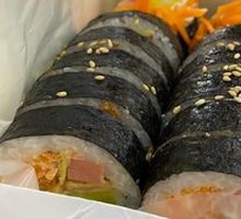 Crab Stick Egg Yolk Seaweed Rice Roll