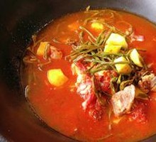 排骨五花肉铁锅炖