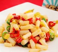 Sour Spicy Lotus Stem Tips