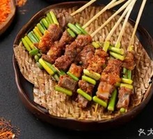 Garlic Shoots with Lamb Ribs