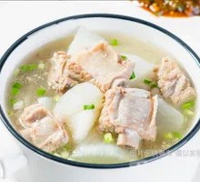 Braised Pork Ribs with White Radish