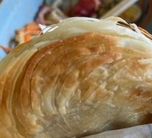 Freshly Baked Flaky Pork Steamed Bun