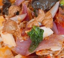 Fried Meat Noodles