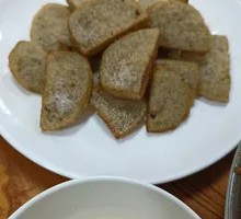 Fried Blood Sausage
