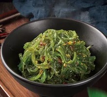 Thin seaweed strips
