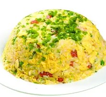 Egg and Pork Stir-Fried Rice