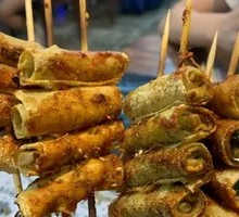 Grilled Tofu Skin Rolls