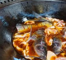 Stewed Fish in Iron Pot