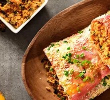 Classic Seaweed and Pork Floss Pancake