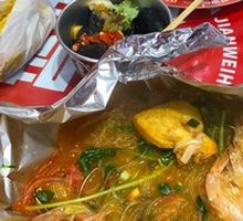 Tomato Mussels Noodles