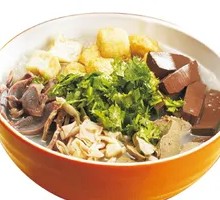 Duck Blood and Vermicelli Soup