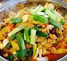 Dry Pot Fish Offal