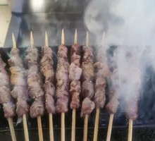Grilled Chicken Hearts