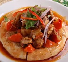 Lamb in Naan