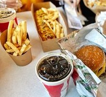 Hot Dog with Fries
