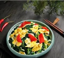 Spinach and Egg