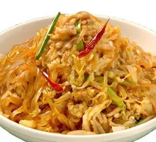Sour Cabbage Stir-Fried Glass Noodles