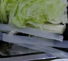 Hot pot vegetables