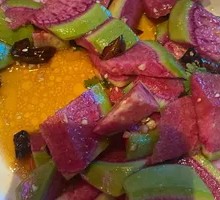 Cold-mixed radish