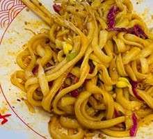 Oil-Poured Noodles