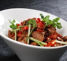 Stir-fried猪Liver Rice Bowl