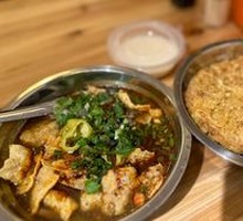Golden Deep-Fried Egg Roll