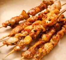 Spicy Pepper Chicken Skewers