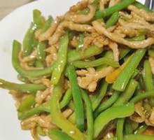 Green Pepper Shredded Pork Rice