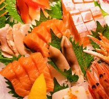 Flower and Sashimi Platter