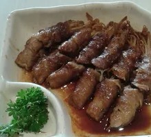 Beef Rolls with Enoki Mushrooms